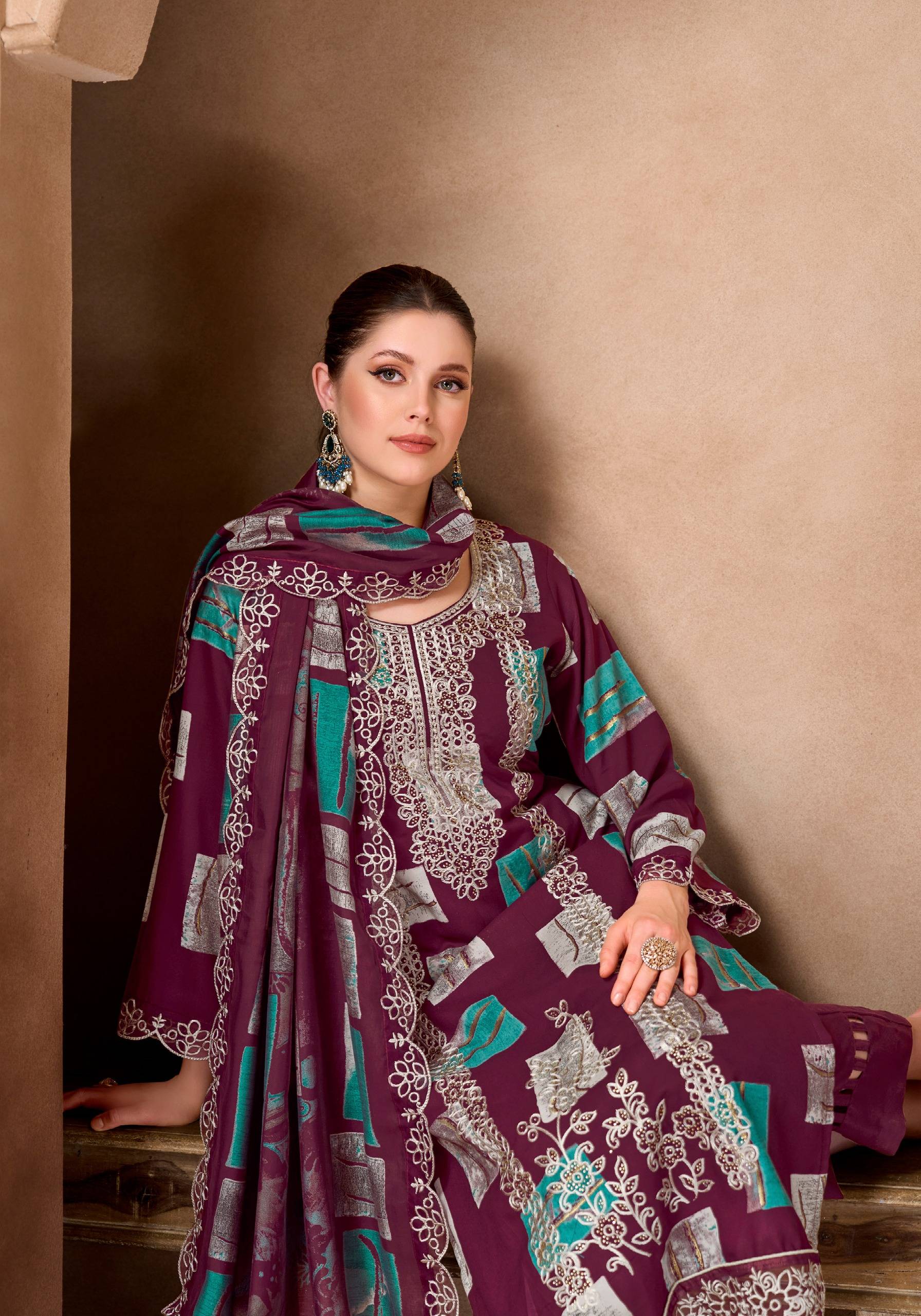 BLACK MOON-4 By Alok Suit 3019-1124-01 to 3019-1124-06 Series Beautiful Pakistani Suits Colorful Stylish Fancy Viscose Reyon Dresses At Wholesale Price